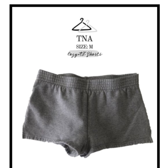 Cozy TNA CozyAF Shorts - Size Medium - Picture 1 of 4
